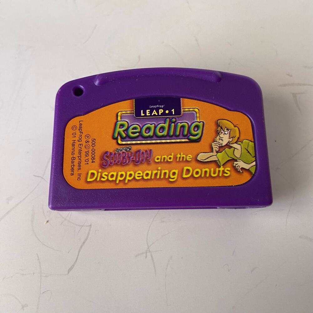 LeapFrog LeapPad 1 Reading Scooby Do and Disappearing Donuts
